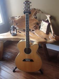 Vintage Takamine EF381M 1982 Flame Maple Jumbo