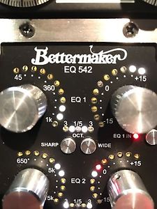Bettermaker EQ 542 500-series Dual-Channel Parametric EQ