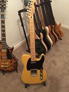Fender FSR Deluxe Telecaster in blonde With Bareknuckle Pickups