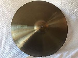 VINTAGE PAISTE 20"GIANT BEAT WHITE LABEL; ACTUALLY USED BY JOHN BONHAM