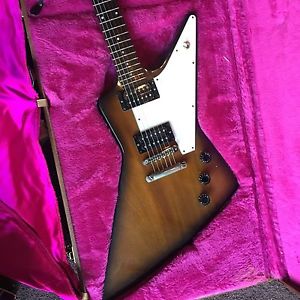 91 Gibson Explorer Tabacco Burst With Case