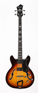 Hagstrom Viking Electric Bass Guitar Tobacco Sunburst  VIKBTSB