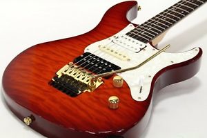 YAMAHA PAC721JH Cherry Sunburst 1996 Electric Guitar Free Shipping