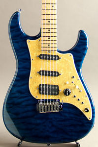 James Tyler Studio Elite Quilt Maple Top/Mamywo Back Transparent Blue 2005