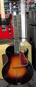 The Loar LH650VS hollow body Jazz guitar. Hand Carved. Ken Armstrong Pickup.