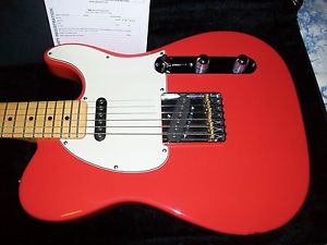 G&L ASAT Classic Fullerton Red 2015 Alder Maple neck tele Electric Guitar USA