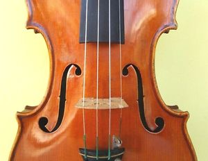 A superb Italian Violin labelled and branded A.Poggi (Probably workshop or copy)