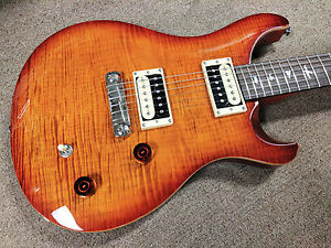2016 PRS SE Custom 22 Electric Guitar, Vintage Sunburst, Stoptail, Mahogany, Bag