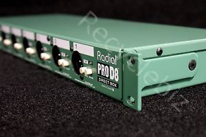 NEW! Radial Engineering ProD8 Eight Channel Rackmount Passive Direct DI Box