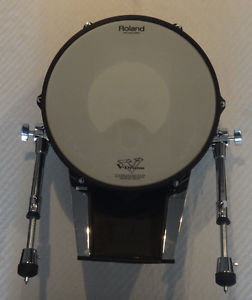 Roland KD140 SILVER V-Kick Bass Drum Trigger Pad KD-140-BC for 140 TD 30