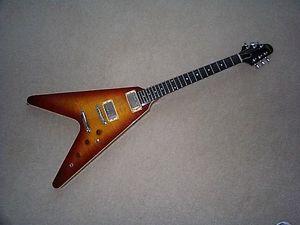 1981 Gibson CMT Flying V with hard shell case