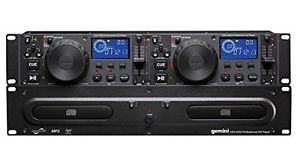 Dual 2U CD/Mp3 Mobile Player Detachable Remote Control Head Rack Mountable