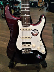 Fender American Standard Strat HSS - Bordeaux Metallic - Rosewood Neck - New