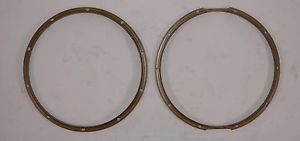 TAMA BELL BRASS HOOPS (VERY RARE). 1st Generation 80's premium condition