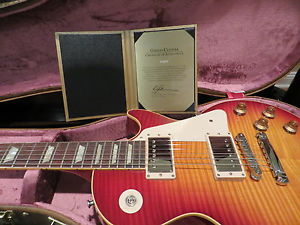 Gibson Custom Les Paul 50th Anniversary 1959 Reissue GOLD BOOK 057/500 2009