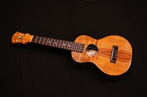 New Design KoAloha KCM-00 Concert Curly Koa Ukulele 2 FREE SHIPPING & HARD CASE