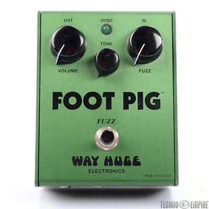 WAY HUGE ELECTRONICS Foot Pig Fuzz Pedal Stompbox Owned by Jerry Finn #27348