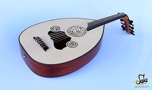 Turkish Professional Half Cut Electric Oud Ud String Instrument AOH-301K