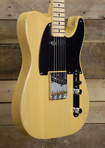Fender Classic Player Baja Telecaster Electric Guitar Blonde Finish w/ Gig Bag