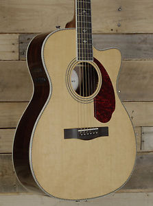 Fender PM-3 Deluxe Triple-0 Acoustic Electric Guitar Natural Finish w/ Case
