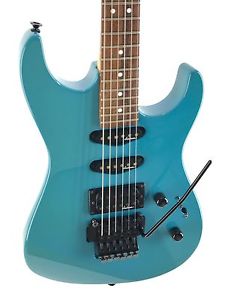 Charvel DK-65, SSH, Sky Blue, Made In Japan, 1991