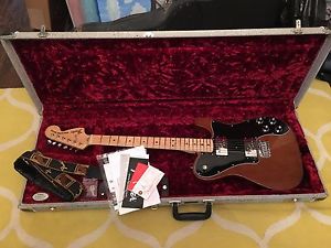 Fender 72 Telecaster Deluxe w/ Upgrades + G&G Deluxe Black Tweed Hard Case Tele