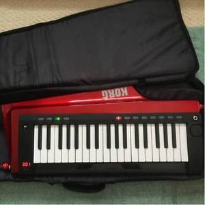 Korg RK-100S Red Keytar 37-Key synthesizer keyboard EMS Free tracking