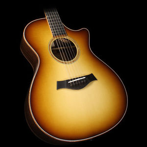 Taylor Custom Shop BTO Grand Concert Indian Rosewood Acoustic-Electric Guitar