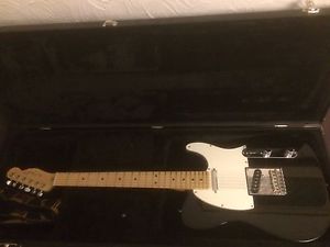 Fender American Standard Telecaster RW Black W Maple Fretboard