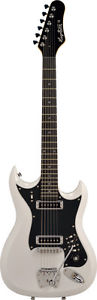 Hagstrom HII-3SB  Electric Guitar White