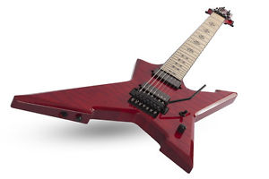 Schecter Jeff Loomis Cygnus JLX-7 FR See Thru Cherry STC Electric Guitar NEW JLX