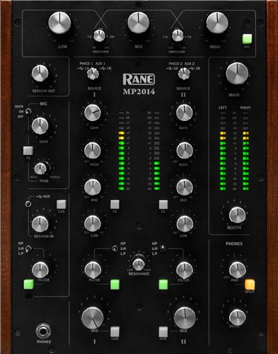 Rane MP2014 2-Channel Rotary Knob DJ Mixer - New
