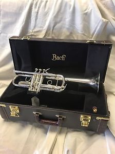 Bach Stradivarius 229s 25H C180 C Trumpet With Deluxe Case Mouthpiece!