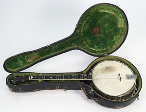 1926 VEGA PROFESSIONAL BANJO VINTAGE 4-STRING PLECTRUM RESONATOR BANJO VEGAPHONE