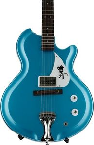 Supro Sahara 1570WB Electric Guitar  Vistatone Pickup  Blue
