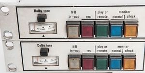 Dolby 361 Two Units with Cat 22 Type A Noise Reduction Cards