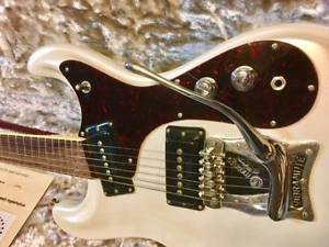 Mosrite: Electric Guitar USA The Ventures Model 1965 Reissue Pearl White USED