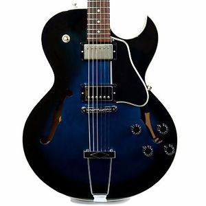 2002 GIBSON ES-135 ES 135 SEMI-HOLLOW ELECTRIC GUITAR BLUE BURST FINISH