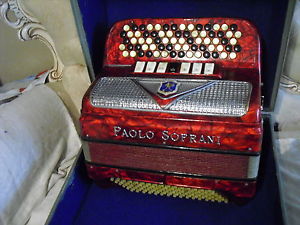 Paulo Soprani Cromatic Button Accordion  C System