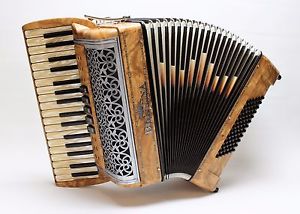 Accordéon BELTUNA Alpstar III 72 MH, Helikon bass, en Olive-ash - ein Traum