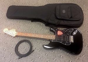 Fender USA American Special Stratocaster HSS Electric Guitar *2012* Black