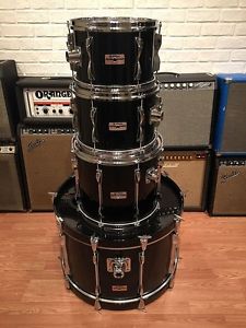 Yamaha Recording Custom 4 piece drum set kit EXCELLENT! 24" kick!