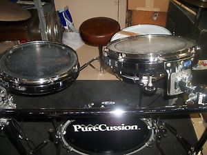 vintage remo roto tom drum set,tama snare.foot pedal.rogers hi hat..seat