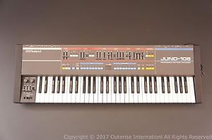 Roland Juno-106 juno106 Perfect Working Very Nice Condition Serial # 5809**