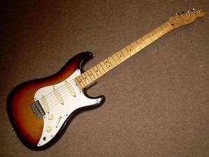 Original Vintage 1982 Fender USA Bullet S3 with Red Bottom Pickups