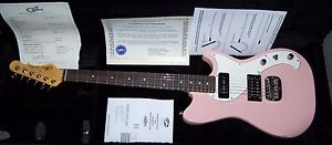 G&L USA Fallout, Shell Pink Nitro finish w/G&G Hard Case