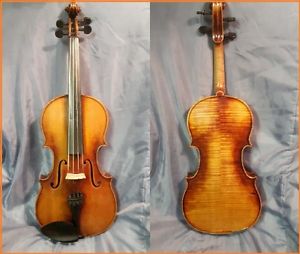 ***Bohemian Antique Violin 4/4   Appraised at 1800$ Beeeautiful Sound ! ***