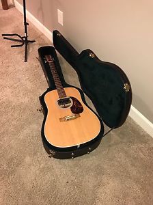 Martin Custom DSR Dreadnought Acoustic Guitar Natural W/ Fishman Pickup & More
