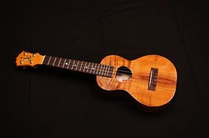 New Design KoAloha KCM-00 Concert Curly Koa Ukulele 1 FREE SHIPPING & HARD CASE