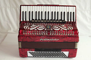 Piano accordion akkordeon  WELTMEISTER CAPRICE 120 bass